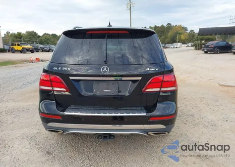 2017 Mercedes-Benz Gle 350 4Matic from USA, damaged, VIN 4JGDA5HB8HA888404